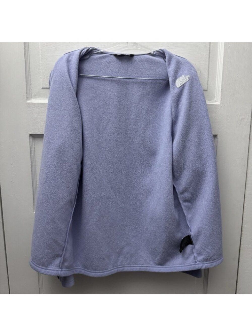 The North Face Youth XL 18/20 Lavender Fleece Jacket Full Zip Purple - Picture 6 of 10
